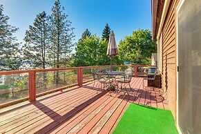 Harrison Home w/ Grill & Lake Views: Walk to Town!