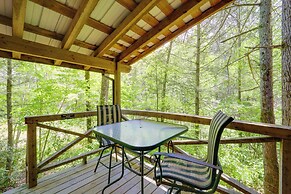 Near Lake Lure: Quiet Cabin w/ Deck & Trail Access