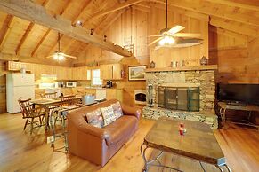 Near Lake Lure: Quiet Cabin w/ Deck & Trail Access