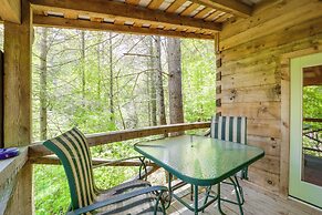 Near Lake Lure: Quiet Cabin w/ Deck & Trail Access