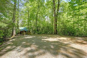 Near Lake Lure: Quiet Cabin w/ Deck & Trail Access