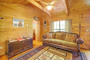 Hot Tub & Deck: Secluded Marion Cabin