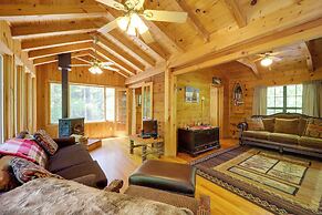 Hot Tub & Deck: Secluded Marion Cabin