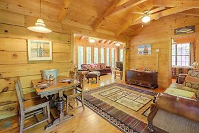 Hot Tub & Deck: Secluded Marion Cabin