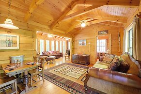 Hot Tub & Deck: Secluded Marion Cabin