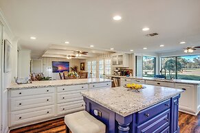 Spacious Madisonville Estate w/ Grill & Pond Views