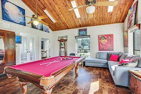 Spacious Madisonville Estate w/ Grill & Pond Views