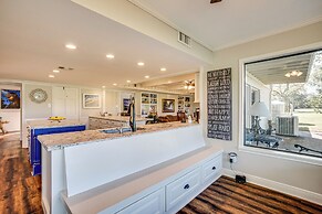 Spacious Madisonville Estate w/ Grill & Pond Views