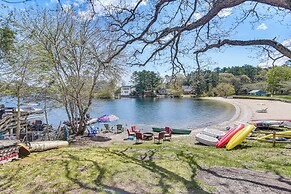 Modern Cape Cod Cottage on Private Pond w/ Beach