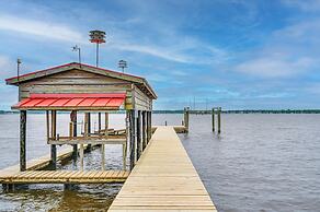 Pamlico River House w/ Private Dock & River View!