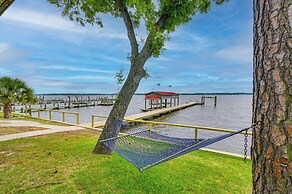 Pamlico River House w/ Private Dock & River View!