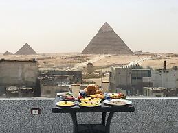 Middle East Pyramids View
