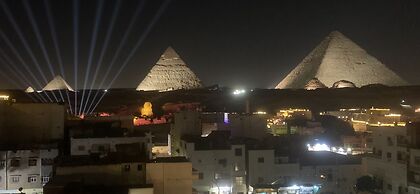 Middle East Pyramids View