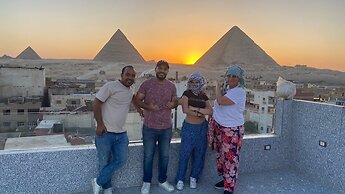 Middle East Pyramids View