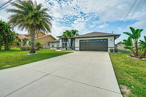 Dog-friendly Cape Coral Home: On-site Canal Access