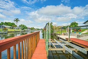 Dog-friendly Cape Coral Home: On-site Canal Access