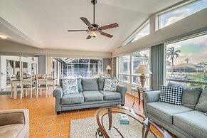 Dog-friendly Cape Coral Home: On-site Canal Access