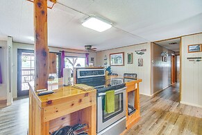 Lakefront Cabin in Jay w/ Deck, Views & Boat Ramp!