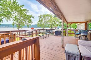 Lakefront Jay Cabin w/ Deck & Incredible Views!