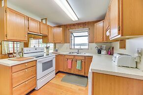 Waterfront Grapeview Escape w/ Boat Dock & Views!