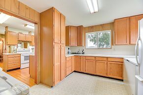 Waterfront Grapeview Escape w/ Boat Dock & Views!