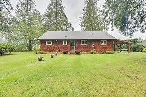 Waterfront Grapeview Escape w/ Boat Dock & Views!