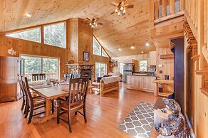 Tranquil Thornton Cabin: Deck, Views & Game Room!