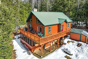 Tranquil Thornton Cabin: Deck, Views & Game Room!