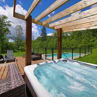 Le St-c me- Spa-piscine- Billard - Ski Val St-c me