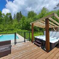 Le St-c me- Spa-piscine- Billard - Ski Val St-c me