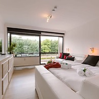 Modern Studio With Balcony Near the Beach