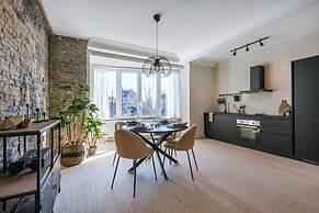Industrial Apartment With Terrace in Antwerp