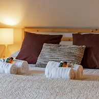 Rustic Family Holiday Home for up to 8 People Located in the Green of 