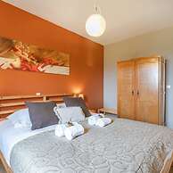 Rustic Family Holiday Home for up to 8 People Located in the Green of 