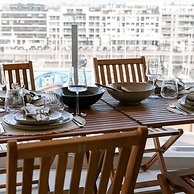 Apartment With View of the Port of Zeebrugge
