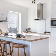 Apartment With View of the Port of Zeebrugge