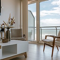 Bright Seaview Apartment in Oostende