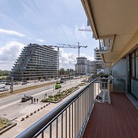Bright Seaview Apartment in Oostende
