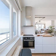 Frontal Seaview Apartment in Ostend