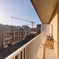 Bright Apartment With 2 Terraces Close to Beach