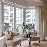 Trendy Apartment on top Location in Knokke for 7