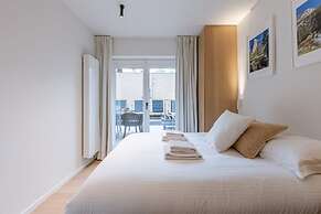 Trendy Apartment on top Location in Knokke for 7