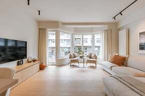 Trendy Apartment on top Location in Knokke for 7