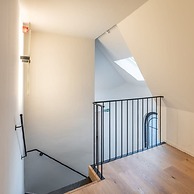 City-view Loft With Wooden Beams and Mezzanine