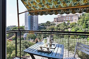 Golden skyview from San Martino