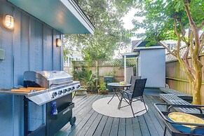 Walk to Beach: Galveston Home w/ Hot Tub