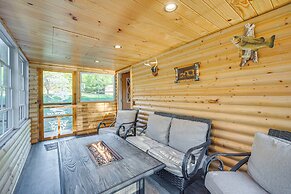Lakefront Cabin w/ Dock, Fire Pits in Danbury!