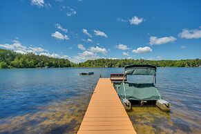 Lakefront Cabin w/ Dock, Fire Pits in Danbury!
