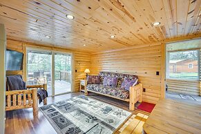 Lakefront Cabin w/ Dock, Fire Pits in Danbury!