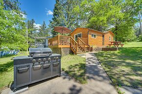 Lakefront Cabin w/ Dock, Fire Pits in Danbury!